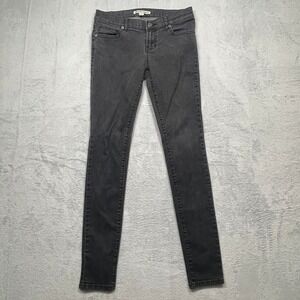 Andrew Charles Skinny Jeans Women 27 Grey Low Rise Stretch Denim Pants